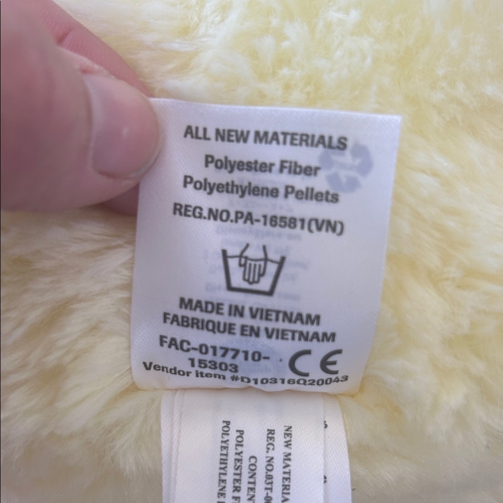 12" Disney Eeyore Plush in Yellow Chick Outfit with Gray Face and Peach Accents - Picture 8 of 10